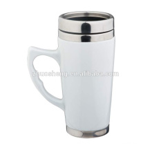 16 oz Ceramic Mug,Steel Coffee Mug,Travel Mug